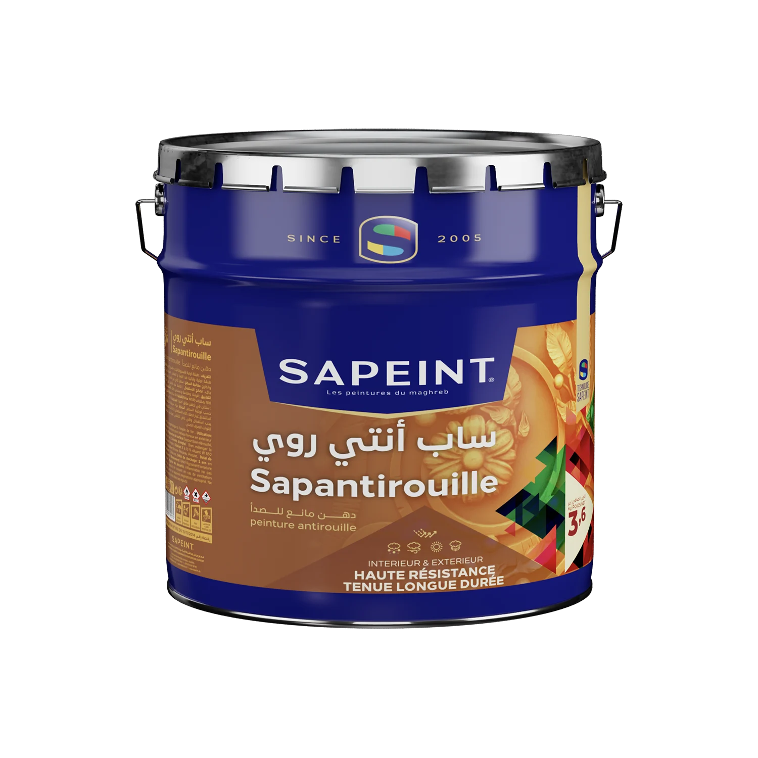 SAPANTIROUILLE - Peinture antirouille
